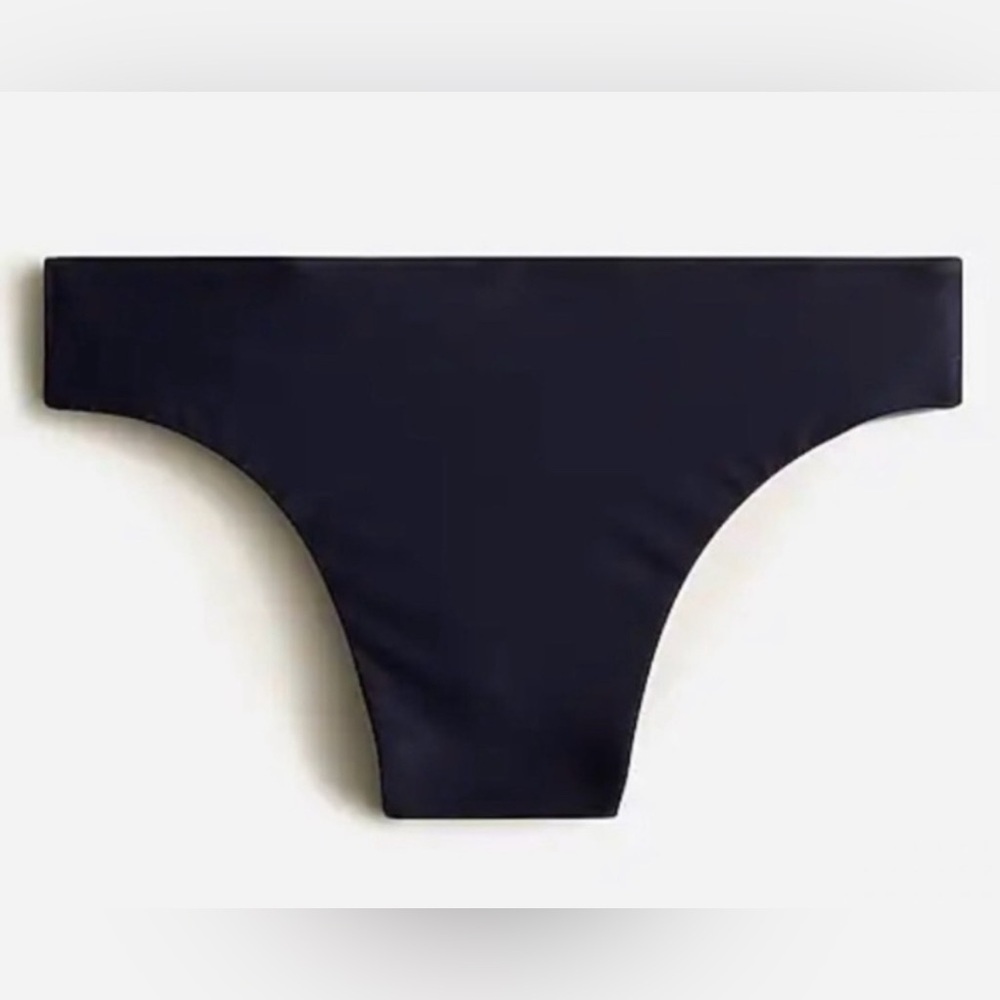 J. CREW Navy Blue High-Rise Bikini Bottom Brief UPF-50 Womens Size 3X NWT BF178